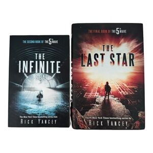 Rick Yancey The 5th Wave Series Book Lot The Infinite Sea and The Last Star